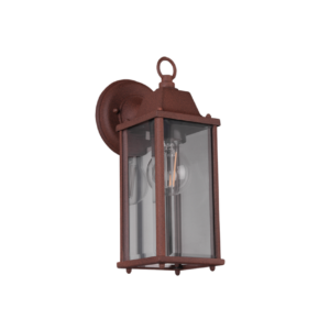 Φωτιστικό Τοίχου Trio Lighting   E27 Σκουριά Αλουμίνιο   IP23 201960124