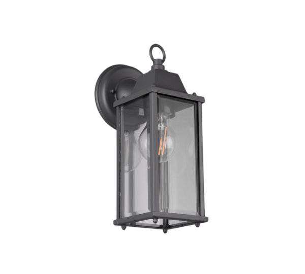 Φωτιστικό Τοίχου Trio Lighting   E27 Ανθρακί Αλουμίνιο   IP23 201960142