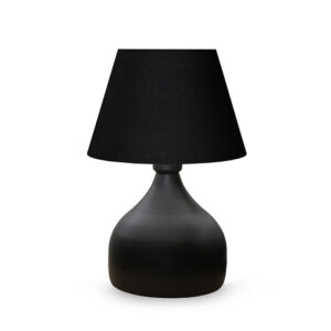 Table lamp PWL-1068 pakoworld Å27 black D22x32cm 202-000023