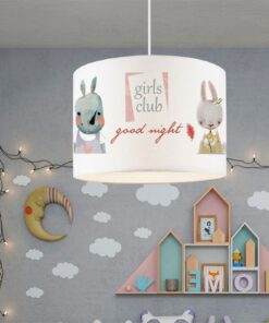 Παιδικό φωτιστικό οροφής Tally pakoworld πολύχρωμο Φ30×90εκ 202-000122