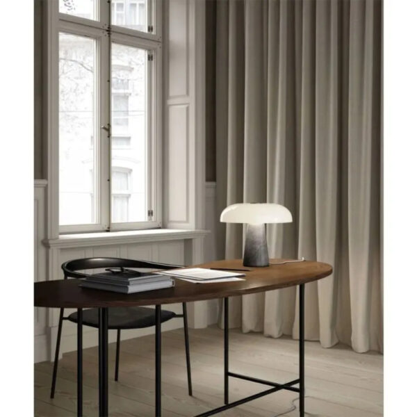 Επιτραπέζιο Φωτιστικό DFTP  Glossy 1xE27 Γκρι Χρώματος – 2020505010