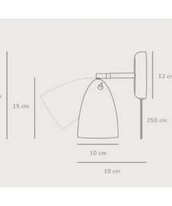 Επιτοίχιο Φωτιστικό DFTP Nexus 2xGU10 Μαύρου Χρώματος – 2020601003