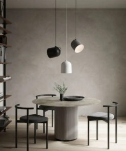 Κρεμαστό Φωτιστικό DFTP Angle 1xE27 Λευκού Χρώματος – 2020673001