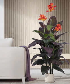 GloboStar® Artificial Garden PARGA 20452 Πήλινο Κεραμικό Κασπώ Γλάστρα – Flower Pot Μπεζ Φ23cm x Υ20.5cm