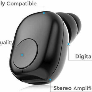 Ακουστικό Bluetooth για κινητά τηλέφωνα μαύρο V-TAC – 7704