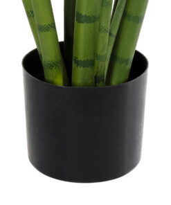 GloboStar® Artificial Garden SANSEVIERIA CYLINDRICA 20210 Τεχνητό Διακοσμητικό Φυτό Σανσεβιέρια Υ120cm