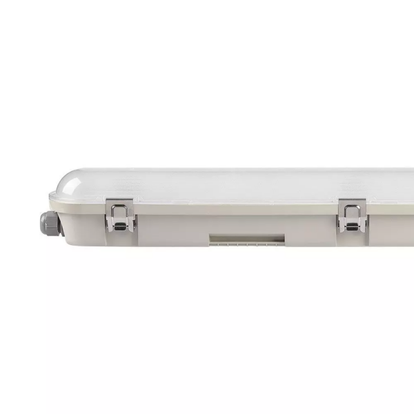 LED Αδιάβροχο φωτιστικό Samsung SMD 48W 1500mm Ψυχρό λευκό 6400K (120LM/W) με ανοξείδωτα κλιπς V-TAC – 20212