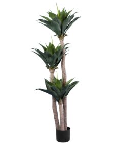 GloboStar® Artificial Garden AGAVE 20215 Τεχνητό Διακοσμητικό Φυτό Αγαύη Υ150cm