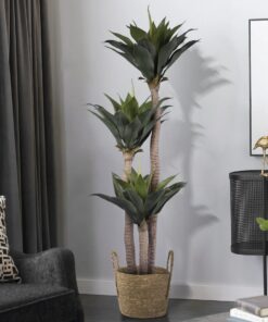 GloboStar® Artificial Garden AGAVE 20215 Τεχνητό Διακοσμητικό Φυτό Αγαύη Υ150cm