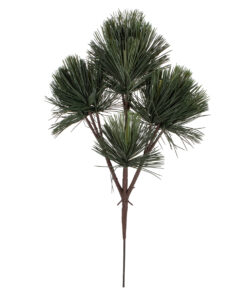 GloboStar® Artificial Garden PINUS MASSONIANA BRANCH 20219 Τεχνητό Διακοσμητικό Κλαδί Πεύκου Π50 x Υ70cm