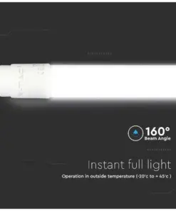 Λάμπα LED G13 T8 Samsung SMD Nano-Plastic 7.5W 600mm Rotatable Ψυχρό λευκό 6500K 110lm/W V-TAC – 21687