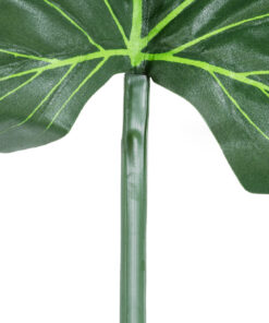 GloboStar® Artificial Garden TARO LEAF 20220 Τεχνητό Διακοσμητικό Φύλο Κολοκασίας Π32 x Υ87cm