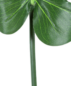 GloboStar® Artificial Garden MONSTERA LEAF 20222 Τεχνητό Διακοσμητικό Φύλο Μονστέρας Π28 x Υ83cm