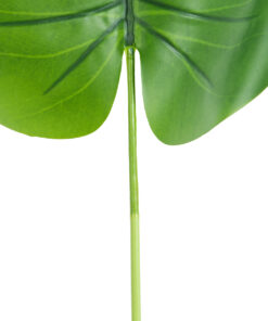 GloboStar® Artificial Garden MONSTERA LEAF 20223 Τεχνητό Διακοσμητικό Φύλο Μονστέρας Π16 x Υ76cm