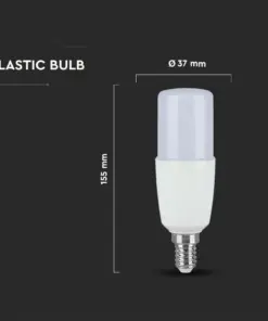 Λάμπα LED E14 T37 Samsung Chip SMD 7.5W ψυχρό λευκό 6500K V-TAC – 21269