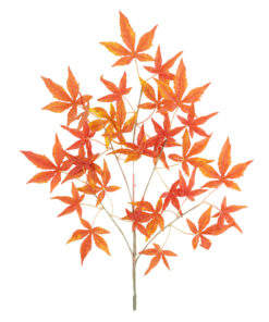 GloboStar® Artificial Garden MAPLE BRANCH 20230 10 x Τεχνητά Διακοσμητικά Κλαδία Σφένδαμου Π55 x Υ60cm