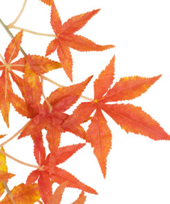 GloboStar® Artificial Garden MAPLE BRANCH 20230 10 x Τεχνητά Διακοσμητικά Κλαδία Σφένδαμου Π55 x Υ60cm