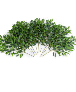 GloboStar® Artificial Garden LAUREL BRANCH 20231 10 x Τεχνητά Διακοσμητικά Κλαδία Δάφνης Π50 x Υ65cm