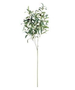 GloboStar® Artificial Garden OLIVE TREE BRANCH 20233 Τεχνητό Διακοσμητικό Κλαδί Ελιάς Π30 x Υ95cm