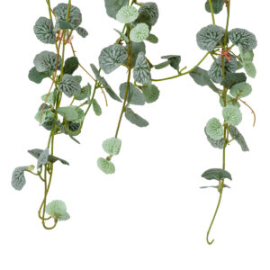 GloboStar® Artificial Garden EUCALYPTUS HANGING BRANCH 20235 Τεχνητό Διακοσμητικό Κρεμαστό Φυτό Ευκάλυπτος Υ75cm