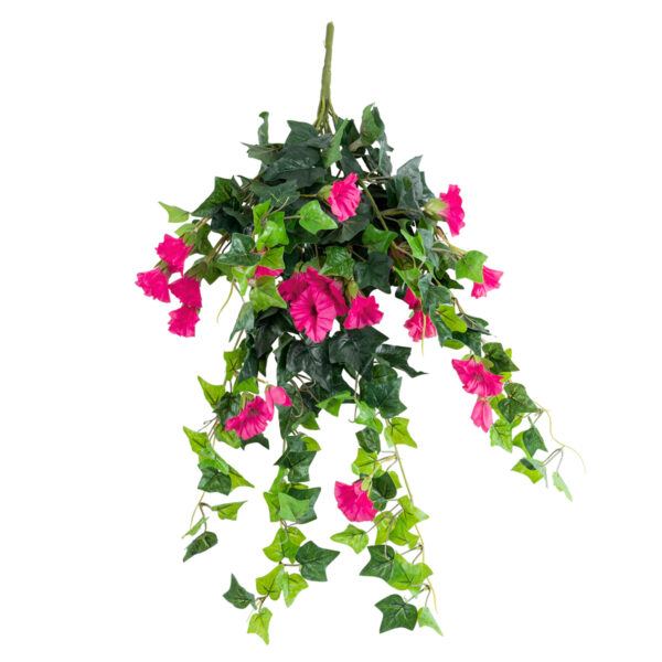 GloboStar® Artificial Garden BOUGAINVILLEA HANGING BRANCH 20240 Τεχνητό Διακοσμητικό Κρεμαστό Φυτό Μπουκαμβίλια Υ60cm