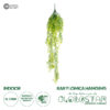 GloboStar® Artificial Garden SALIX BABYLONICA HANGING 20246 Τεχνητό Διακοσμητικό Κρεμαστό Φυτό Κλαίουσα Ιτιά Υ108cm