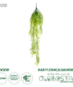 GloboStar® Artificial Garden SALIX BABYLONICA HANGING 20246 Τεχνητό Διακοσμητικό Κρεμαστό Φυτό Κλαίουσα Ιτιά Υ108cm