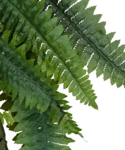 GloboStar® Artificial Garden FERN HANGING BRANCH 20247 Τεχνητό Διακοσμητικό Κρεμαστό Φυτό Φτέρη Υ120cm