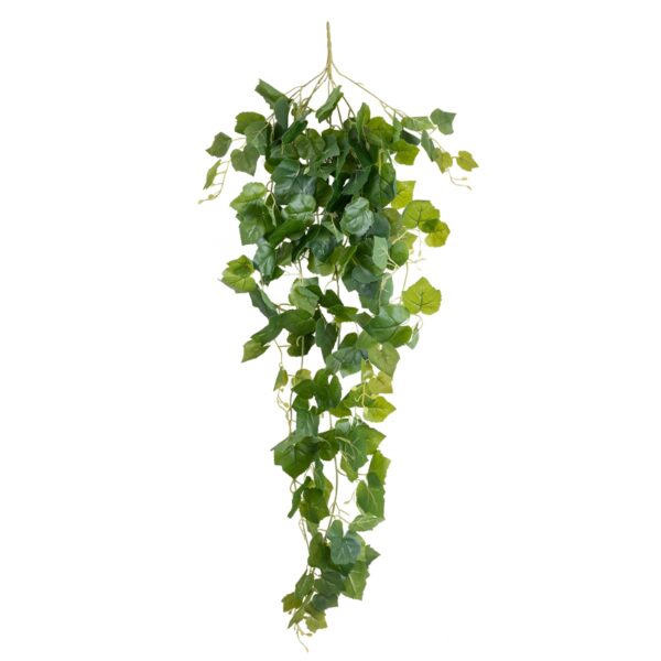 GloboStar® Artificial Garden IVY HANGING 20248 Τεχνητό Διακοσμητικό Κρεμαστό Φυτό Κισσός Υ120cm