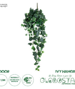 GloboStar® Artificial Garden IVY HANGING 20252 Τεχνητό Διακοσμητικό Κρεμαστό Φυτό Κισσός Υ130cm