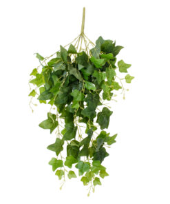 GloboStar® Artificial Garden IVY HANGING BRANCH 20253 Τεχνητό Διακοσμητικό Κρεμαστό Φυτό Κισσός Υ130cm