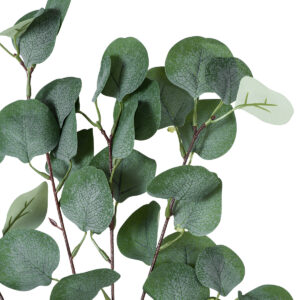 GloboStar® Artificial Garden EUCALYPTUS BRANCH 20258 Τεχνητό Διακοσμητικό Κλαδί Ευκάλυπτου Π27 x Υ93cm