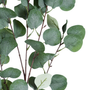 GloboStar® Artificial Garden EUCALYPTUS BRANCH 20258 Τεχνητό Διακοσμητικό Κλαδί Ευκάλυπτου Π27 x Υ93cm