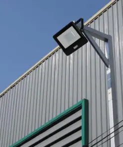 LED Προβολέας με Ανιχνευτή Κίνησης 20W V-TAC PRO Samsung Chip 100° 1510lm Μαύρος IP65 Θερμό 3000K – 20259