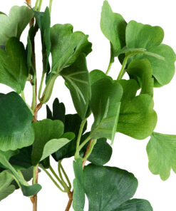 GloboStar® Artificial Garden GINKGO BRANCH 20259 Τεχνητό Διακοσμητικό Κλαδί Γκίγκο Π22 x Υ80cm