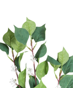 GloboStar® Artificial Garden APPLE BRANCH 20261 Τεχνητό Διακοσμητικό Κλαδί Μηλιάς Π25 x Υ80cm