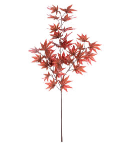 GloboStar® Artificial Garden MAPLE BRANCH 20263 Τεχνητό Διακοσμητικό Κλαδί Σφένδαμου Π25 x Υ90cm