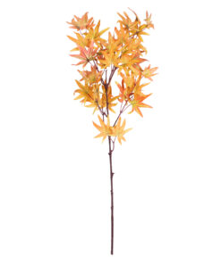 GloboStar® Artificial Garden MAPLE BRANCH 20264 Τεχνητό Διακοσμητικό Κλαδί Σφένδαμου Π25 x Υ90cm
