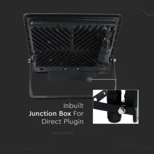 LED Προβολέας με Ανιχνευτή Κίνησης 50W V-TAC PRO Samsung Chip 100° 4000lm Μαύρος IP65 Θερμό 3000K – 20265