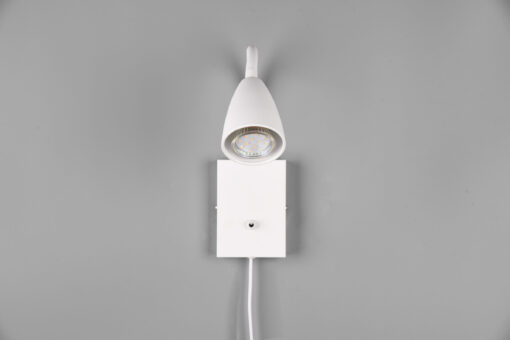 Φωτιστικό Τοίχου Trio Lighting WANDA  1x GU10 Λευκό Ματ Μεταλλικό   – 202670131