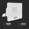 LED Προβολέας με Ανιχνευτή Κίνησης 20W V-TAC PRO Samsung Chip 100° 1510lm Λευκός IP65 Θερμό 3000K – 20271