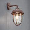 Φωτιστικό Τοίχου Trio Lighting   E27 Σκουριά Αλουμίνιο   IP44 202760124