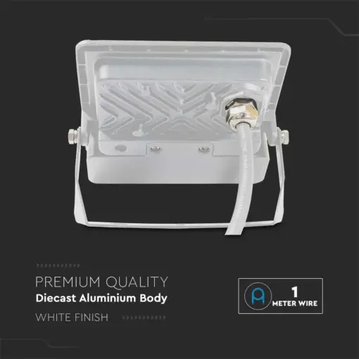 LED Προβολέας με Ανιχνευτή Κίνησης 10W V-TAC PRO Samsung Chip 100° 735lm Λευκός IP65 Φυσικό 4000K – 20293