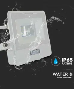 LED Προβολέας με Ανιχνευτή Κίνησης 10W V-TAC PRO Samsung Chip 100° 735lm Λευκός IP65 Φυσικό 4000K – 20293