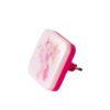 GloboStar® KIDDO 202-0005 Παιδικό Φωτιστικό Νυκτός LED 1W 95lm 360° AC220-240V IP20 Ψυχρό Λευκό 6000K – Μ5.5 x Π5.5 x Υ8cm – 2 Χρόνια Εγγύηση