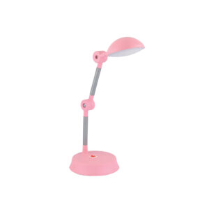 GloboStar® 202-0062 Μοντέρνο Επιτραπέζιο Φωτιστικό LED 6W 540lm 120° AC220-240V IP20 Ψυχρό Λευκό 6000K Ροζ Πλαστικό – Μ20 x Π14.5 xΥ33cm  – 2 Χρόνια Εγγύηση