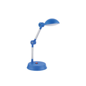 GloboStar® 202-0063 Μοντέρνο Επιτραπέζιο Φωτιστικό LED 6W 540lm 120° AC220-240V IP20 Ψυχρό Λευκό 6000K Μπλε Πλαστικό – Μ20 x Π14.5 xΥ33cm  – 2 Χρόνια Εγγύηση