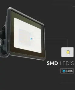 LED Προβολέας 20W V-TAC PRO Samsung Chip Μαύρος 100° 1510lm Αδιάβροχος IP65 Θερμό 3000K – 20307
