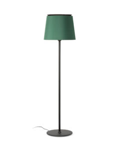 Faro Barcelona SAVOY Φωτιστικό Δαπέδου Μαύρου-Πράσινου Χρώματος- 20307-87