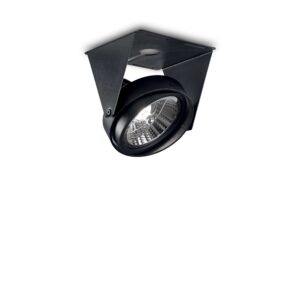 IDEAL LUX Φωτιστικό Οροφής CHANNEL 1xGU10 Μαύρου Χρώματος – 203140